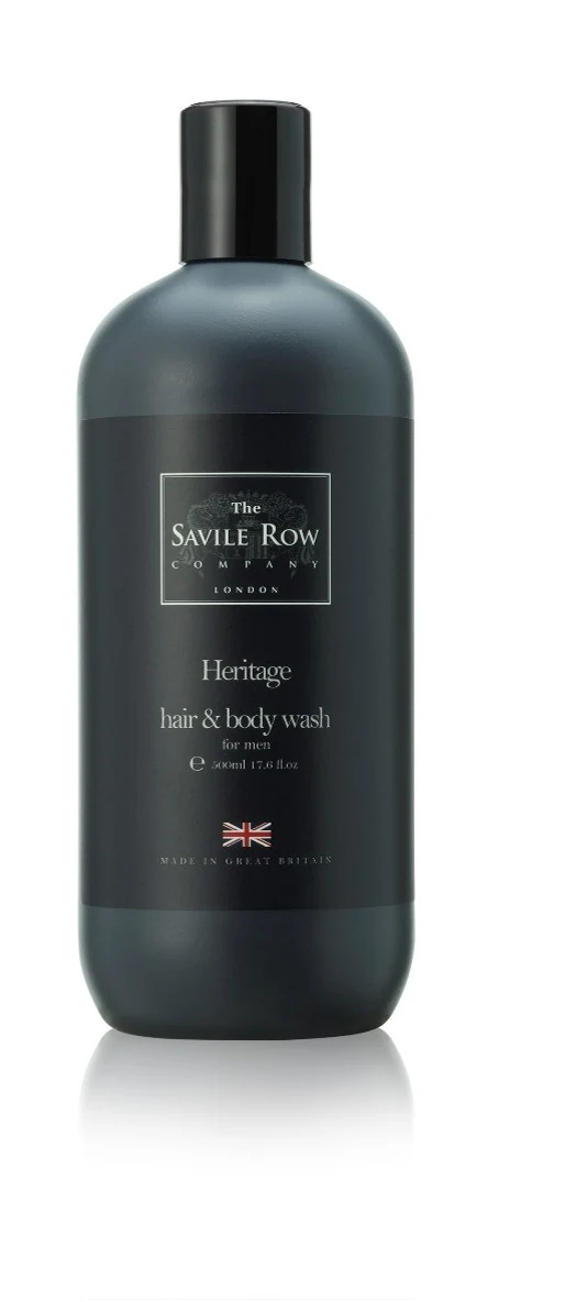 Savile Row Heritage hair and body wash for men, 500ml