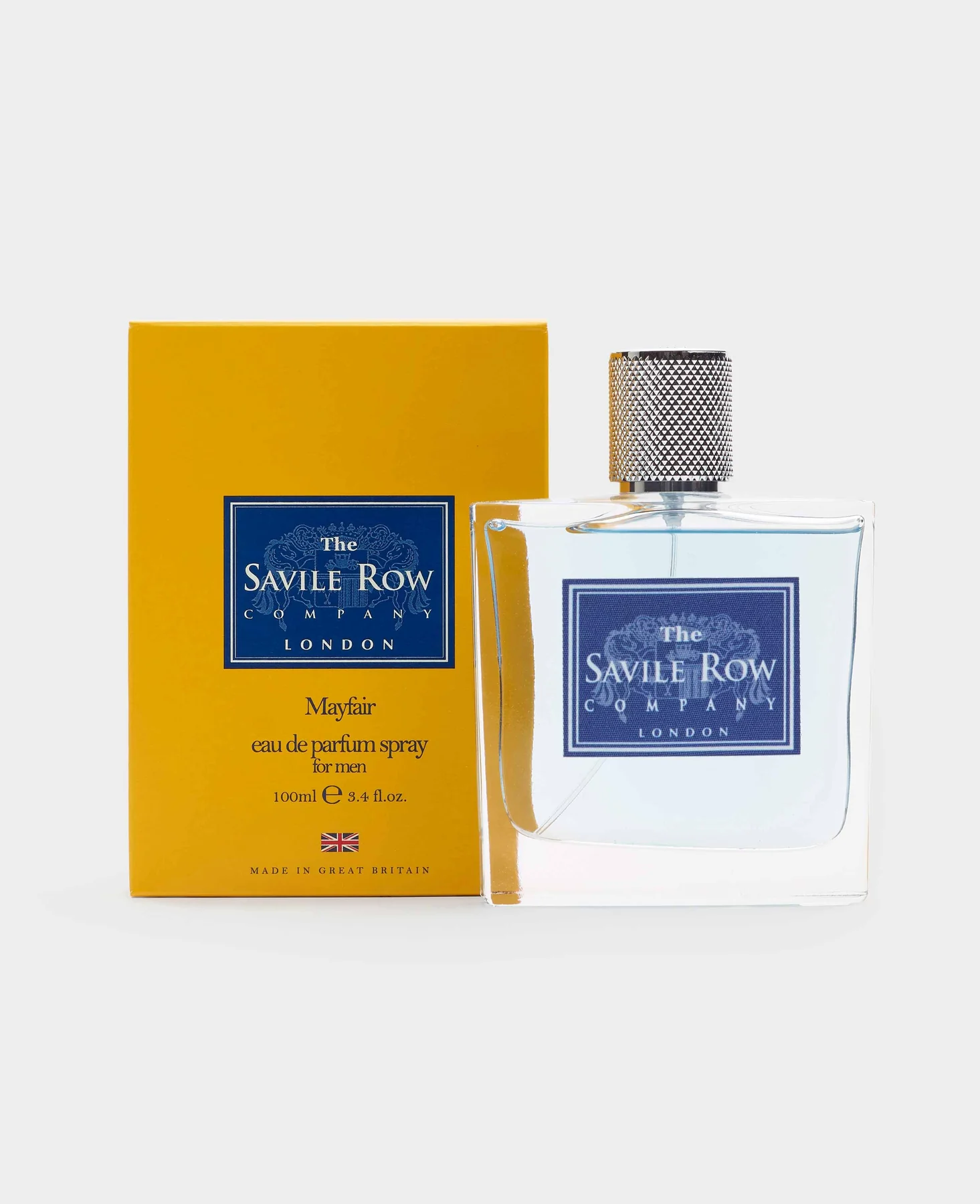 Savile Row Mayfair eau de parfum spray for men, 100ml, with its carton